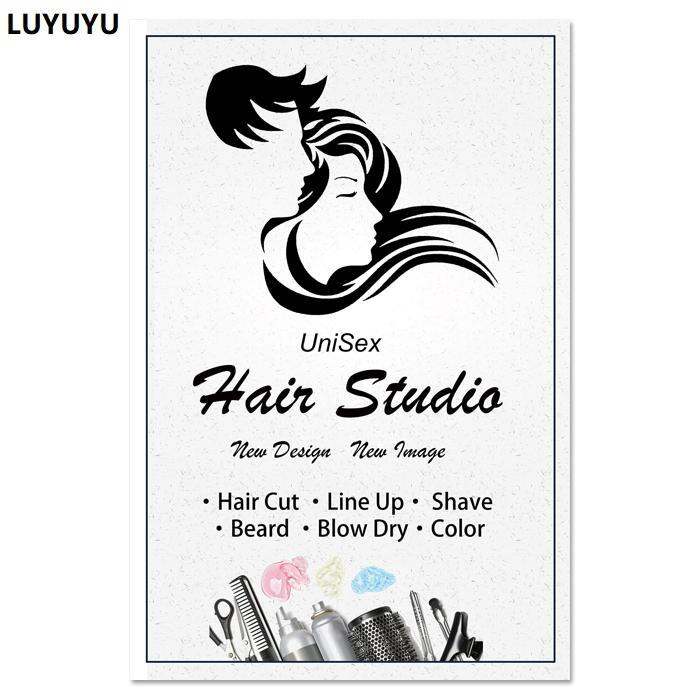 Haircut Hair Studio Shop Beauty Salon Poster Canvas Painting