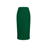 SHU APPAREL PLEATED MIDI SKIRT #1 - GREEN