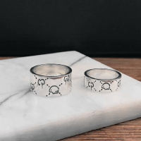 925 sterling silver rings for men and women ghost series Classic label and original charm Love Ring Christmas gifts