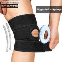 ลืมความเจ็บปวดไม่ลื่น Neoprene Austto อุปกรณ์พยุงเข่าวงเล็บปีกกาไบ-สนับเข่าแบบปรับได้