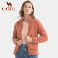 Camel Women S Warm Fleece Zipper Coat ฤดูใบไม้ร่วงฤดูหนาวกำมะหยี่ Warm Jacket