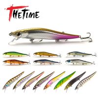 TheTime 110mm/14g Floating Jerkbait Minnow Fishing Lures Tungsten Weight System Wobblers Blank Lure Unpainted Bait For Bass PikeLures Baits