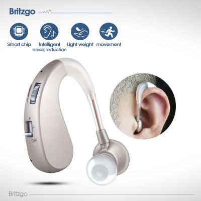 ZZOOI Britzgo Hearing Aid For The Deaf Elderly Wireless Stealth Mini Digital USB Rechargeable Sound Amplifier Ear Aids Tools BHA-1204