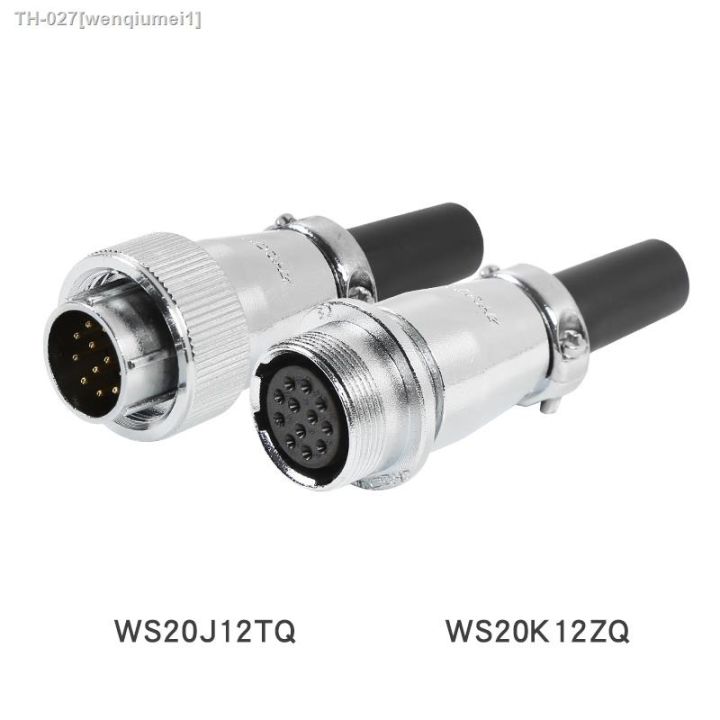 zhqcn-ws20-tq-zq-outdoor-m20-waterproof-cable-wire-connector-2pin-3pin-4pin-5pin-6pin-7pin-9pin-12pin-aviation-plug-interface