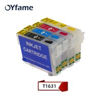 OYfame หมึก T1631 16XL 4ชิ้น,หมึกพิมพ์ตลับหมึกสำหรับ Epson T1631T1634 Wf2750 2510WF 2010W 2520NF เครื่องพิมพ์2540