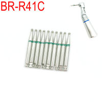 10Pcs RA 2.35Mm Shank Handpiece Polisher ความเร็วต่ำทันตกรรมเพชร Burs BR-R41C Dentistry Instrument