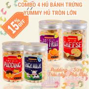 Combo 4 Hủ Bánh Ăn Dặm Cho Bé 8m