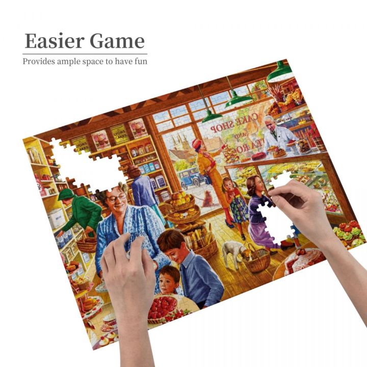 nostalgic-cake-shop-wooden-jigsaw-puzzle-500-pieces-educational-toy-painting-art-decor-decompression-toys-500pcs