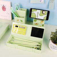 1Pc Large capacity Pencil case box penholder School supplies stationery with calculator and mirror 4 in 1 Multi-function