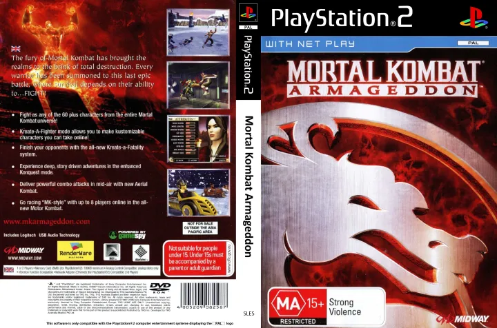 Mortal Kombat: Armageddon - PS2 – Games A Plunder