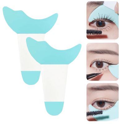 For Mascara Makeup Pads Auxiliary Guide Reusable Eye Shadow Eyelash Set Tool