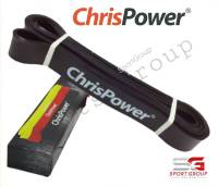 ChrisPower Strength Band ยางยืดออกกำลังกาย Black (Heavy) 101.60cmx2.86cm สีดำ