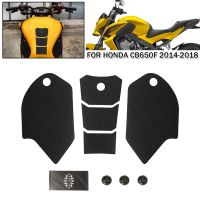 Motorcycle PVC Anti-Slip Tank Pad Stickers Gas Traction Side Knee Grip Protective Decals For Honda CB650F CB 650 CB650 F 2014-18