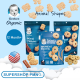 Gerber ขนมบิสกิต Arrowroot Biscuits , Animal Crackers Iron and Vitamin E  (155g)