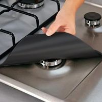 1/4pc Stove Protector Cover Liner Gas Stove Stovetop Burner Protector Kitchen Accessories Mat Cooker Cover Кухонные Аксессуары