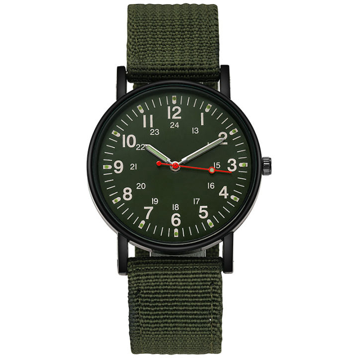 แฟชั่นนาฬิกาผู้ชายทหารนาฬิกาทอไนล่อนเข็มขัดปฏิทิน-rel-gio-masculino-ควอตซ์นาฬิกาข้อมือหรู-s-aat-m-ontre-h-omme
