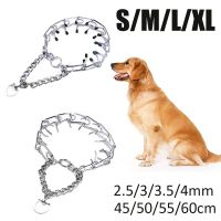 SHENEY Metal Steel Adjustable Guardian Gear Choke Pinch Pet Chain Training Tool Dog Collar Dog Supplies