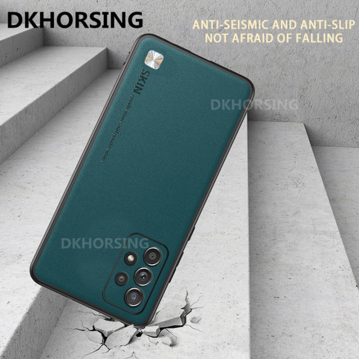 dkhorsing-หนังเคสโทรศัพท์-samsung-galaxy-a73-a53-a33-a23-lte-a13-m23-m33ปลอก-samsung-a53-5g-รูปแบบสแควร์-anti-drop-และลื่นซิลิโคนโทรศัพท์มือถือ-samsung-a23-4g-5g