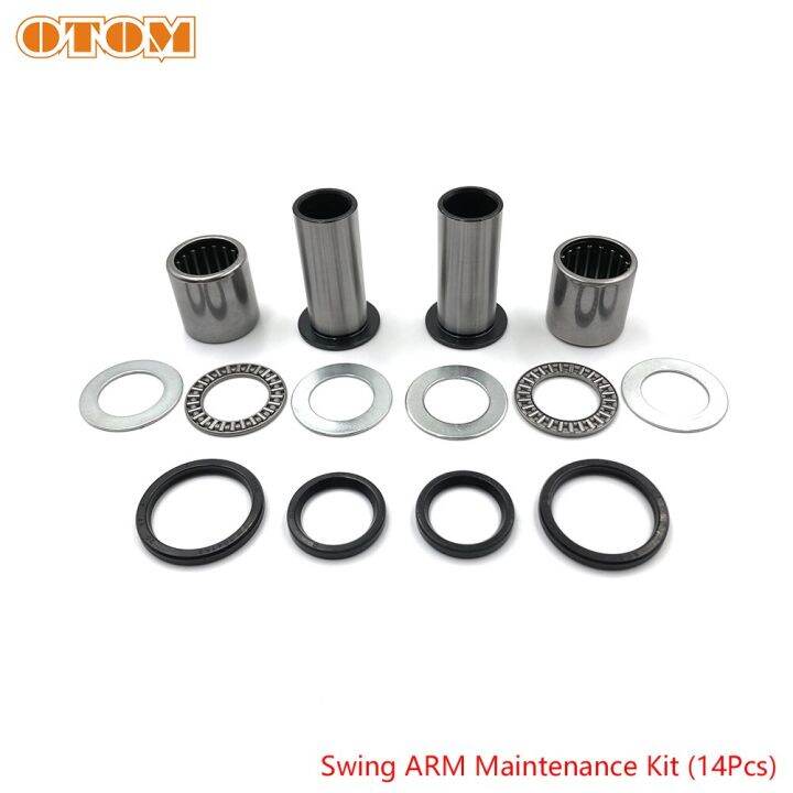 OTOM Motorcycle Swing Arm Oil Seal Bushing Bearing Maintenance Kit Rear