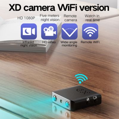 XD Mini Wifi Camera HD 1080P Micro Camera Night Vision Motion Detection Voice Recorder DV Nanny Cam Home Security Camcorders