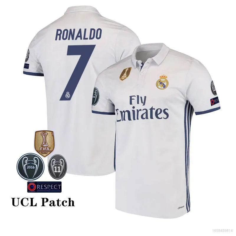 Real Madrid 16/17 RONALDO Away Soccer Jersey