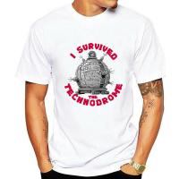 Survived The Technodrome T Shirt Gildan Spot 100% Cotton