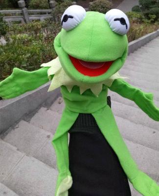 【CW】 The Muppets show Kermit frog Puppets hand puppet plush kid  39;s gift educational