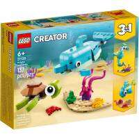 LEGO® Creator 3- in-1 31128 Dolphin and Turtle : เลโก้ใหม่ ของแท้ ?% พร้อมส่ง