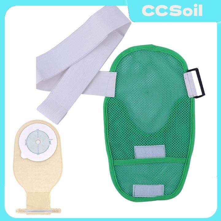 CCSoil Shower Ostomy Wraps with Opening Ileostomy Care Protector