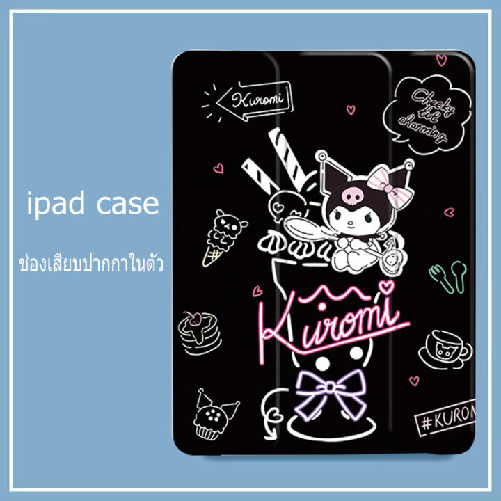 แบบหมุนได้-compatible-for-case-เข้ากันได้สำหรับ-gen7-gen8-gen9-10-2-เคสipad-gen5-gen6-9-7-เคสไอแพด-air5-air4-10-9-air310-5-air2-air1-9-7-พร้อมช่องเสียบปากกา-ฝาหลังใส-สินค้าพร้อมส่ง