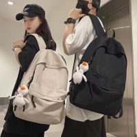 ❍☁✺ Backpack mens simple large-capacity travel backpack female casual Japanese junior high school student high school college student schoolbag male