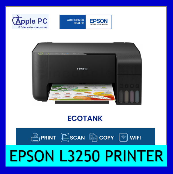 Epson Ecotank L3250 A4 Wi Fi All In One Ink Tank Printer Lazada 5839
