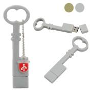 Chìa khóa trái tim USB Disk 64GB Mini USB Disk 32GB Cartoon Heart Key Disk
