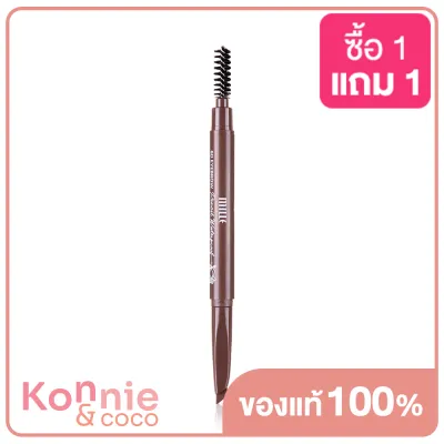 Mille 6D Eyebrow Pencil Waterproof 2g #2 Dark Brown