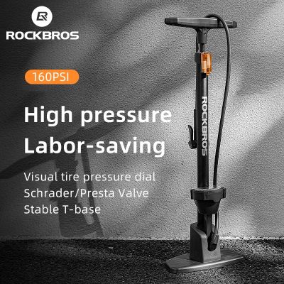 Rockbros วาล์วบารอมิเตอร์ แรงดันสูง 160Psi อุปกรณ์เสริม สําหรับรถจักรยาน 5201712◑﹊