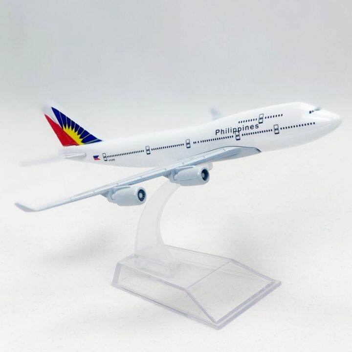 Philippine Airlines PAL Boeing B747 Aircraft Model 16cm Diecast Metal ...