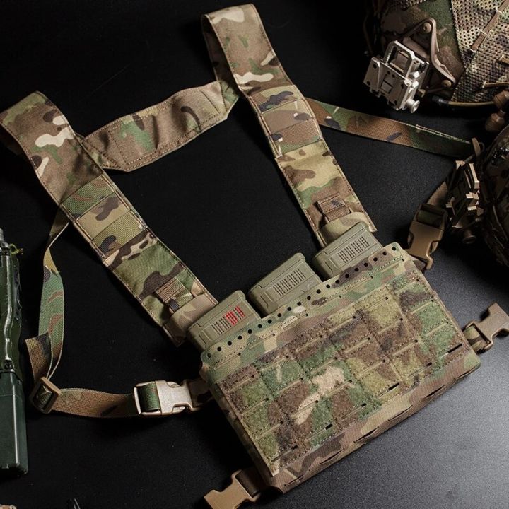 MOLLE MK5 Chest Rig SS MKV Micro Fight Chassis Placard Hook Loop ...