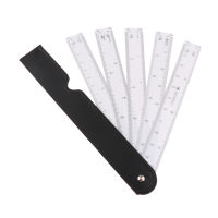 Blesiya Multi-functional Scale Ruler Folding 5 Scales Drawing Rule Engineering