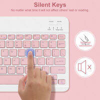 Hot Bluetooth Keyboard สำหรับ Pro 11Mini Bluetooth Teclado คีย์บอร์ดและเมาส์ไร้สายสำหรับ Samsung Touchpad Keyboards