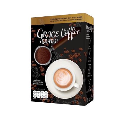 เกรซ คอฟฟี่    (Grace Coffee  Brand  )กาแฟดีท็อก By IRA Molina  กาแฟปรุงสำเร็จชนิดผง   1 กล่อง มี 10  ซอง
