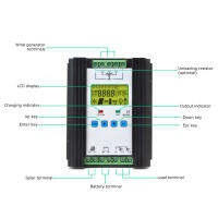 Wind Solar Controller High Performance Wind Solar Regulator 12V 24V 600W Intelligent Control for Household