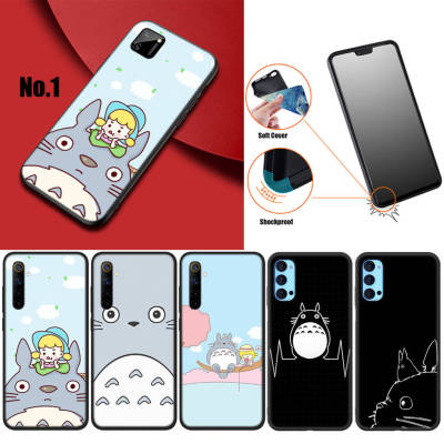 43GV Totoro Cartoon อ่อนนุ่ม High Quality ซิลิโคน TPU Phone เคสโทรศัพท์ ปก หรับ Realme XT X2 A5 2 3 5 5S 5i 6 6i 7 7i 8 8S 8i 9 9i Pro Plus X Lite