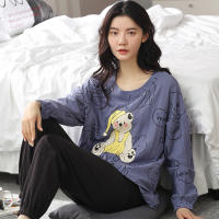 M L XL XXL XXXL 4XL 5XL Women Pajamas Sets Cute Animal Girls Sleepwear Womens Pijamas Suit Home Clothes Larger Pyjama Femme