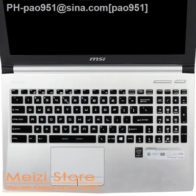 For MSI PE62 GP62M GP62MVR PE62 CS70 WT60 GS60 PE60 GS63VR PX60 PL60 WS63 CX62 WE62 15.6 Laptop Keyboard cover Protector
