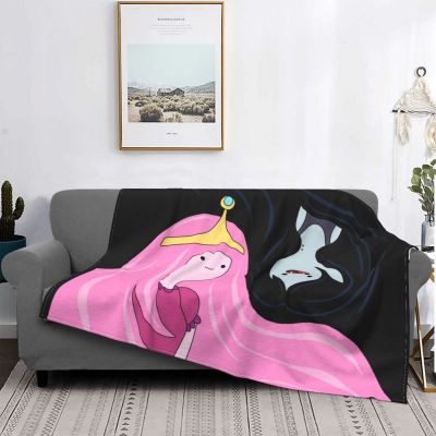 Novelty Princess Bubblegum And Marceline Adventure Time Blanket Suprise Gifts Ultra Fluffy Micro Flannel Fleece Throw Blanket