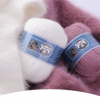 《Miki Xinyuan》50 20กรัม/เซ็ตมือ KnittingLong Plushcashcashmere เส้นด้าย Etambre Para Tejer สำหรับคาร์ดิแกนผ้าพันคอผู้หญิงโครเชต์ถักเส้นด้าย