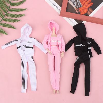 1Set 29cm Fashion Sportswear For Doll Outfit Casual Wear Clothing Skirt Accessor Clothes For Barbie Doll Toy Baseball Uniform