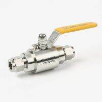 1/4" 3/8" 1/2" 1" 6 8 10 12 14 16 18 20 22 25 28mm Compression Union Tube 304 316 Stainless Air source Shut Off Ball Valve