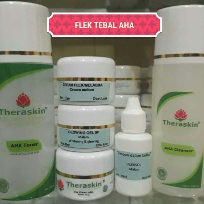 Theraskin Paket Flek Tebal AHA Lengkap | Lazada Indonesia