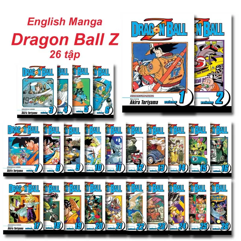 Truyện Tranh] Dragon Ball Z ( 7 Viên Ngọc Rồng ) | Vol 1-26